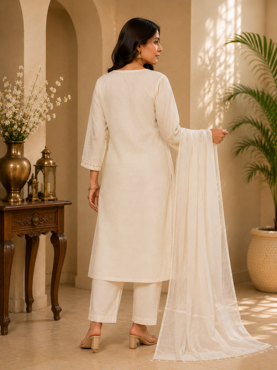 Ivory Bloom Elegance Set