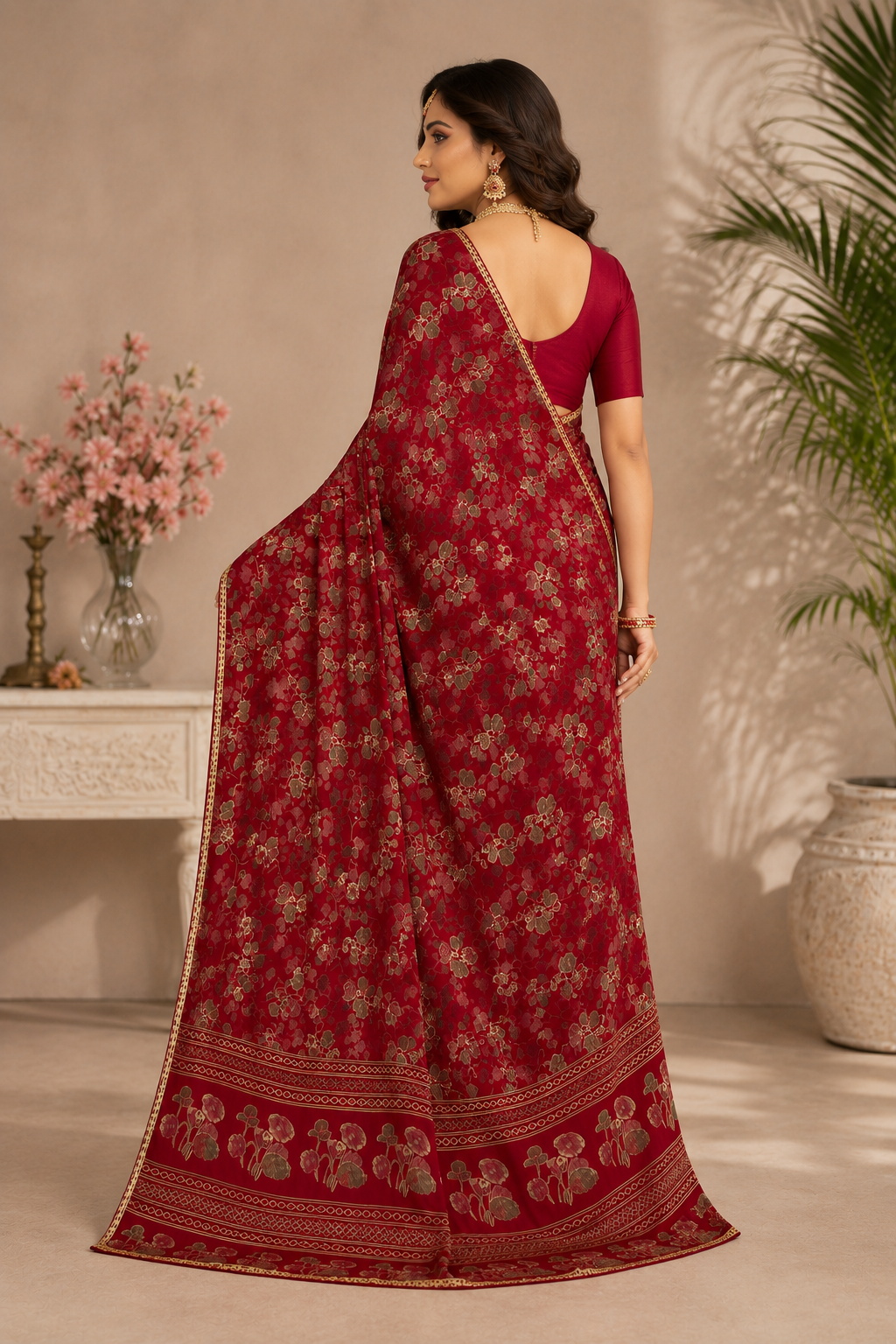 Zaria Bloom Saree